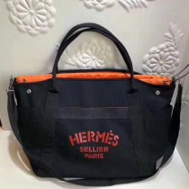 Hermes Black Functional Grooming Bags