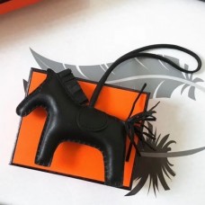 Hermes So Black Rodeo Horse Bags Charm