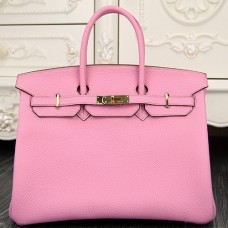 Hermes Birkin 30cm 35cm Bags In Pink Clemence Leather