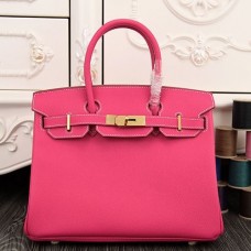 Hermes Birkin 30cm 35cm Bags In Rose Red Epsom Leather