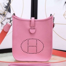 Hermes Pink Evelyne II TPM Messenger Bags