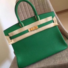 Hermes Bamboo Clemence Birkin 30cm Handmade Bags