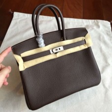 Hermes Cafe Clemence Birkin 25cm Handmade Bags