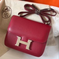 Hermes Mini Constance 18cm Ruby Epsom Bags