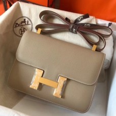Hermes Epsom Constance 24cm Tourterelle Handmade Bags