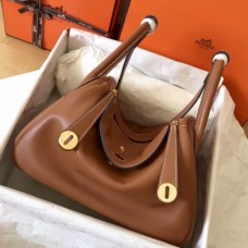 Hermes Gold Lindy 26cm Swift Handmade Bags