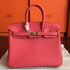 Hermes Bougainvillier Clemence Birkin 25cm Handmade Bags