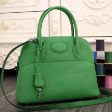 Hermes Bolide Tote Bags In Vert Leather