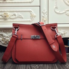 Hermes Red Medium Jypsiere 31cm Bags