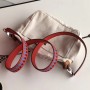 Hermes Red Tressage Cuir 25 MM Bags Strap